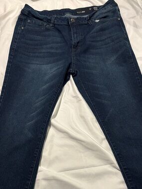 Slim Straight Men’s Jeans - Dark Blue
